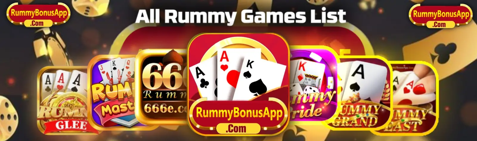 All Rummy App – Tags Banner